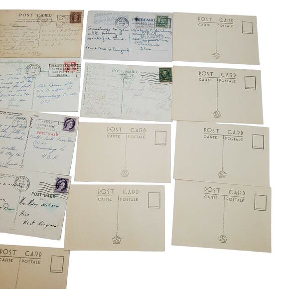 23 Canadian Postcards Vintage Lot Variety Ephemera - Picture 7 of 8